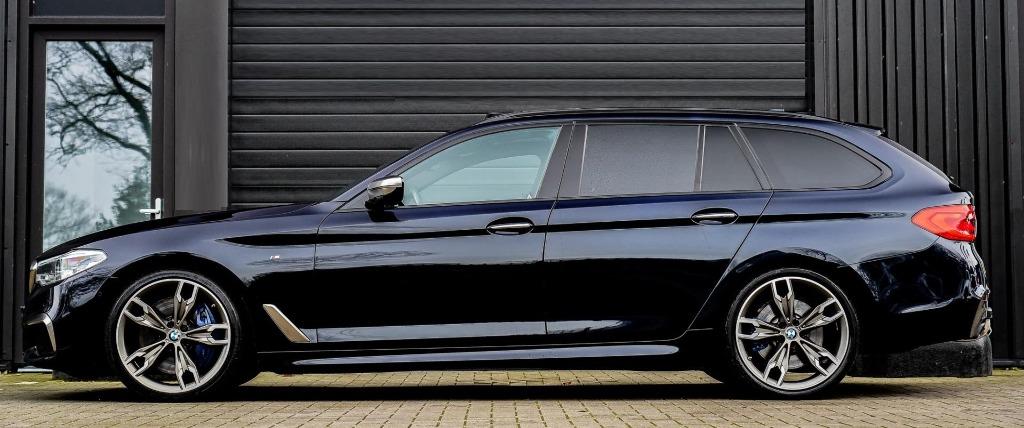 Originele 20 inch BMW 668M velgen met banden 5-serie g30 g31, Gebruikt, 275 mm, Banden en Velgen, Germany