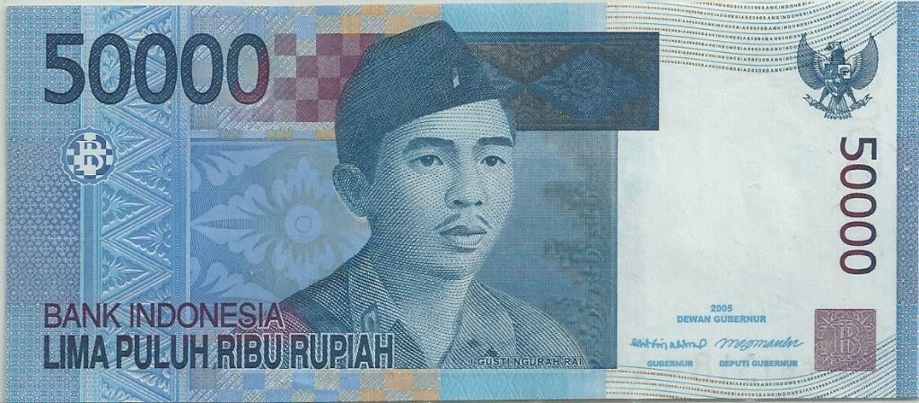 INDONESIA 5, Ophalen of Verzenden, Zuidoost-Azië, Los biljet