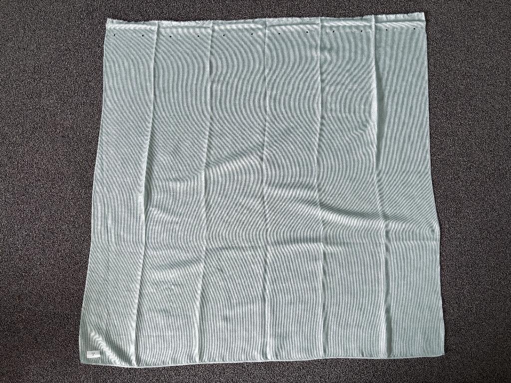 Lap stof Artelux Bries 110x110 cm gordijnstof inbetween, Blauw, Ophalen of Verzenden, Zo goed als nieuw, 30 tot 120 cm