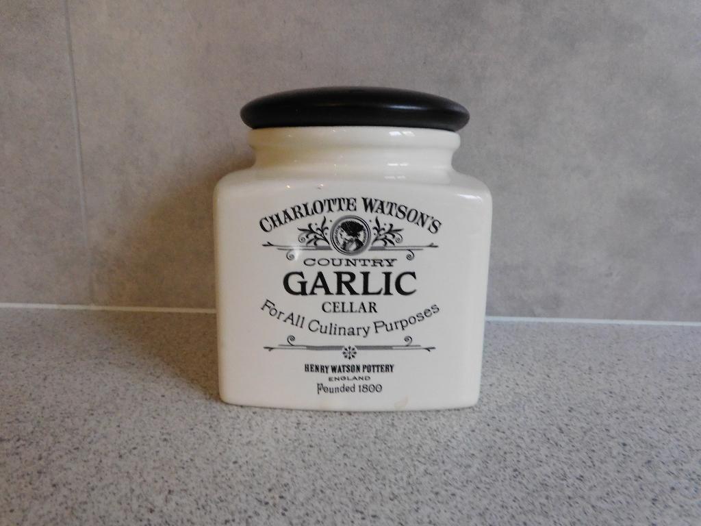 Voorraadpot GARLIC Charlotte Watson, Huis en Inrichting, Overige typen, Ophalen of Verzenden, Zo goed als nieuw, Overige stijlen