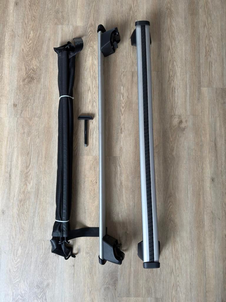 Audi Q5 Dakdrager + Scheidingsnet Orgineel, Auto diversen, Dakdragers, Zo goed als nieuw, Ophalen