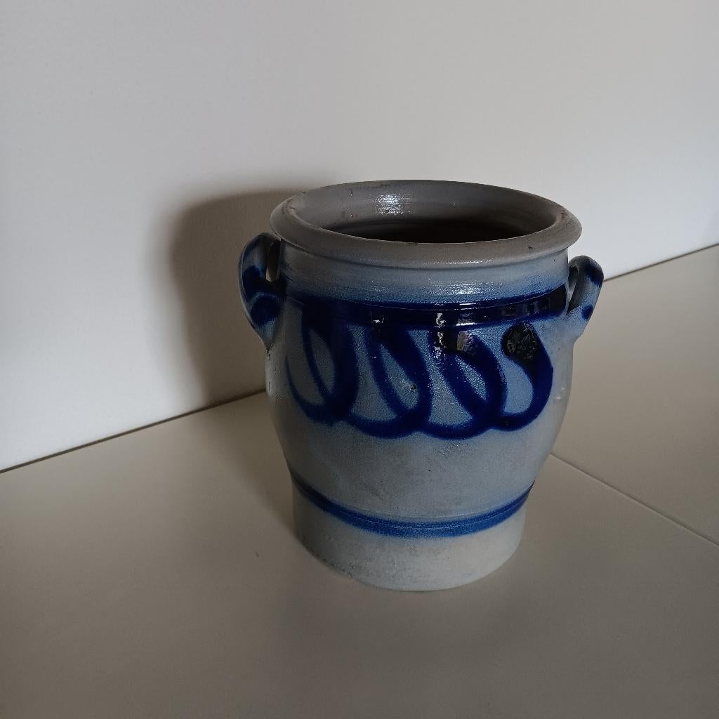 Keulse pot met oren, Tuin en Terras, Tuinvazen, Ophalen of Verzenden, Zo goed als nieuw