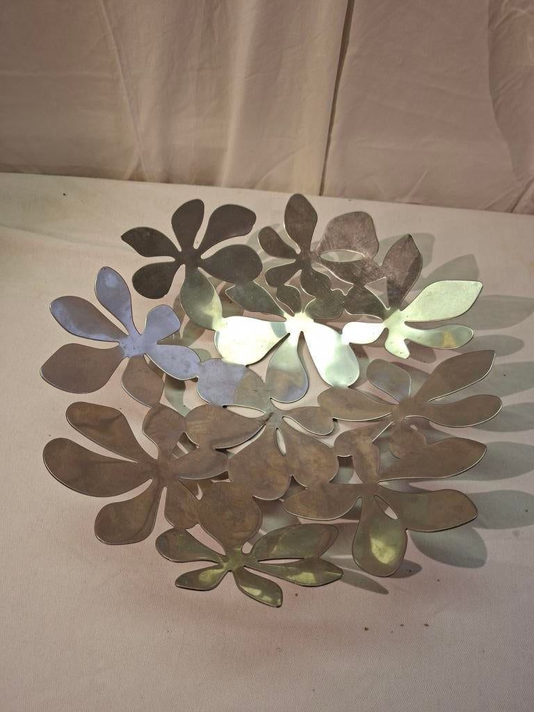 Decoratieve bloemenschaal, Overige materialen, Schaal, Rond, Ophalen of Verzenden