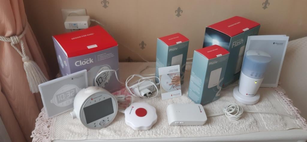 Mooie alarminstalatie voor doven en slechhoorende, Ophalen of Verzenden