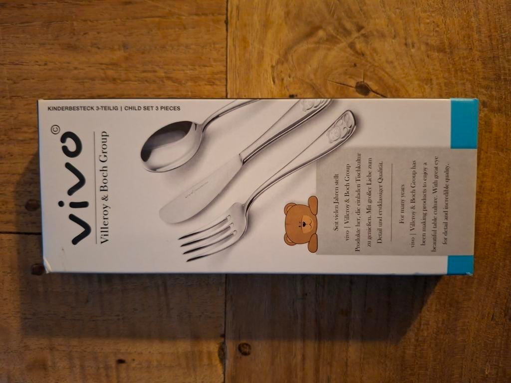 Villeroy & Boch Group  kinderbestek, Huis en Inrichting, Keuken | Bestek, Ophalen of Verzenden, Nieuw, Rvs of Chroom