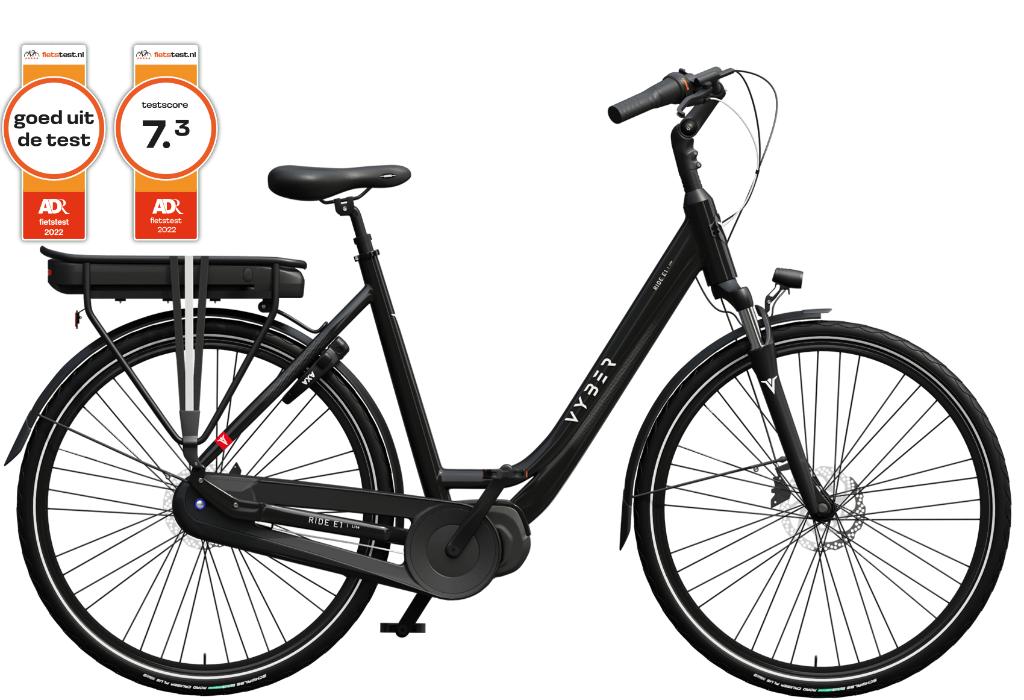 Vyber Ride E1 Lite elektrische fiets  met midden motor, Fietsen en Brommers, Elektrische fietsen, Ophalen, Nieuw, 50 km per accu of meer