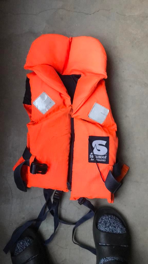 Secumar zwemvest reddingsvest 15-20 kg, Watersport en Boten, Watersportkleding, Ophalen, Gebruikt, Kind, Secumar by stearns