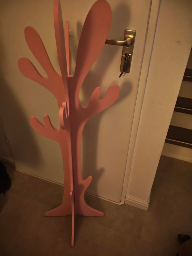 Roze Kinderkapstok Boom Design, Ophalen, 100 tot 150 cm, Zo goed als nieuw, Kinderkapstok