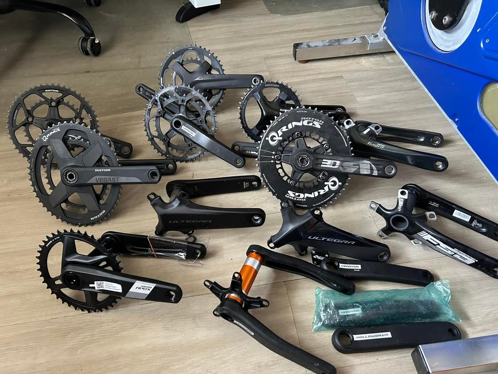 Crankset oa nieuw powermeter Rotor Ultegra Sram, Ophalen, Nieuw, Crankstel of Pedalen