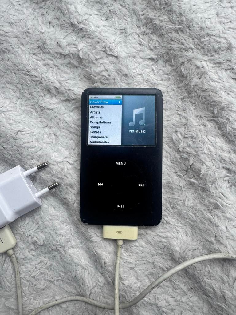 iPod Classic 80gb, 40 GB en meer, Gebruikt, Classic, Zwart
