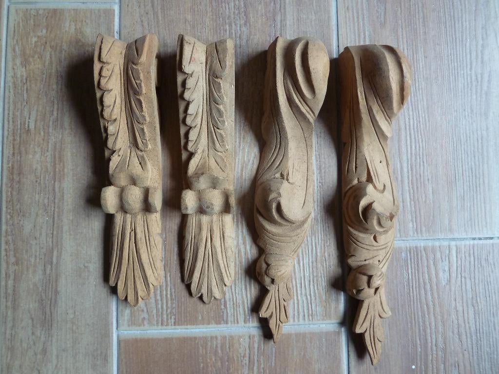 houten ornamenten voor een biedermeier kast, Ophalen of Verzenden