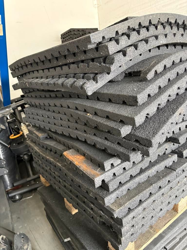 20 m2 rubberen stal mat matten snijmatten 4 cm dik, Dieren en Toebehoren, Stalling en Weidegang