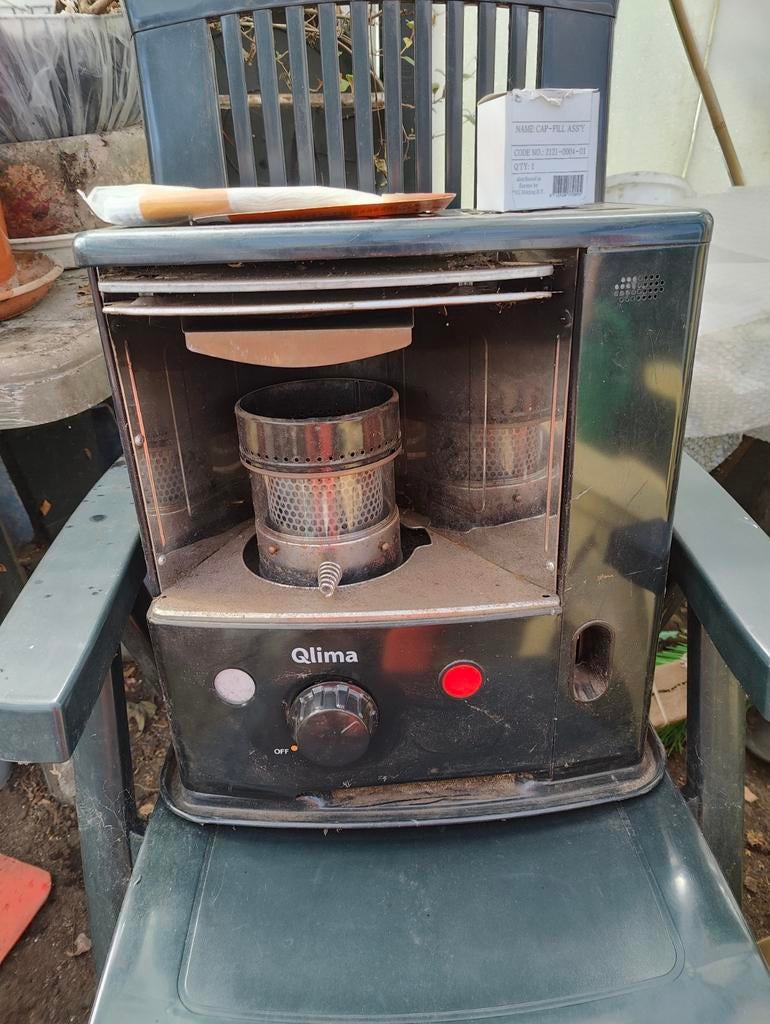 Qlima Petroleumkachel - Werkt zonder stroom! + Extra's, Ophalen, Gebruikt, Overige brandstoffen, Petroleumkachel