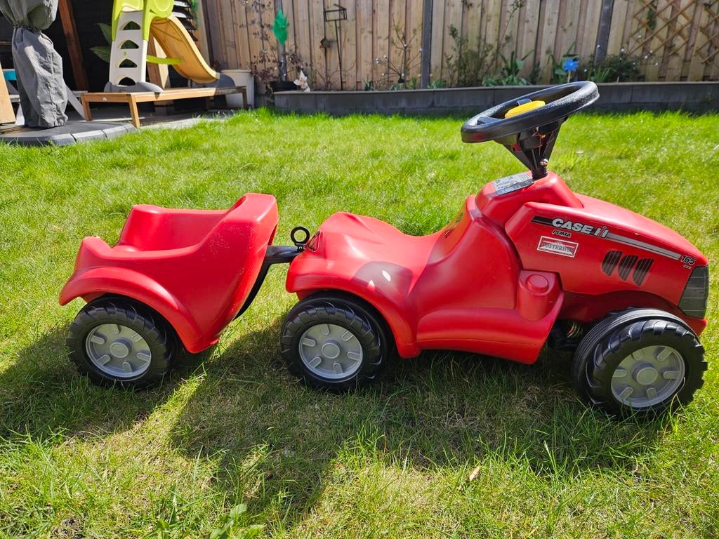 Rolly Toys looptractor met afneembare laadbak, Ophalen