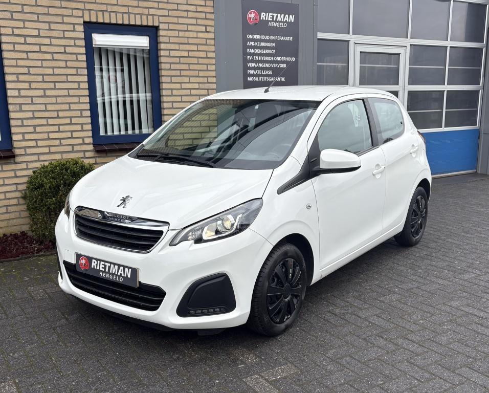 Peugeot 108 1.0 e-VTi Active - BTW-AIRCO-BLUETOOTH - SPORTIE, Keurmerk '100% Onderhouden', Gebruikt, Euro 6, 4 stoelen
