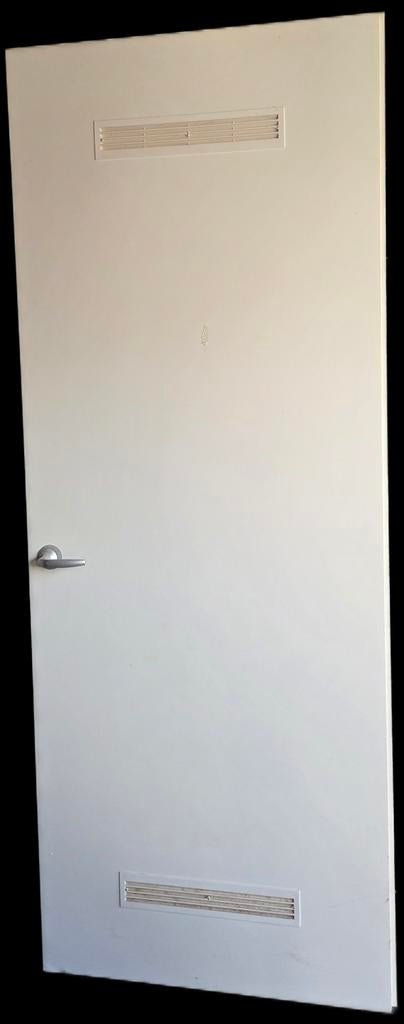 Svedex opdekdeur met ventilatierooster (231,5 x 88 cm), Ophalen, Gebruikt, 80 tot 100 cm, 215 cm of meer