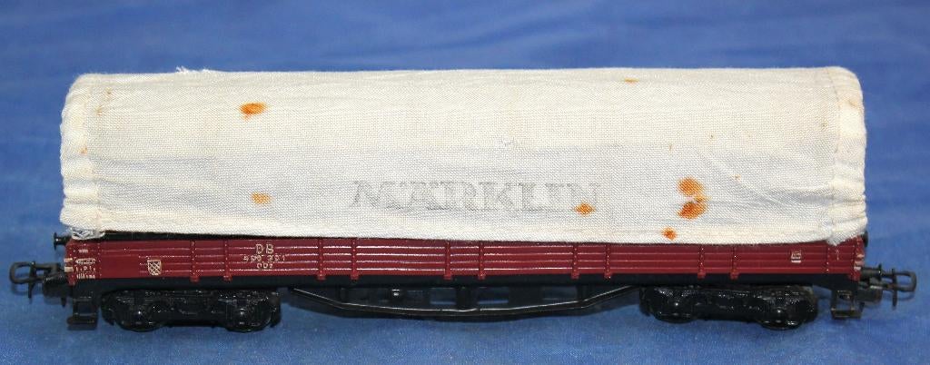 Marklin H0 4517.4 vier-assige huifwagen., Wisselstroom, Gebruikt, Wagon, Ophalen of Verzenden