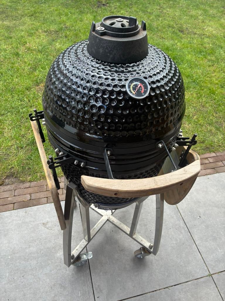 Bbq kamado, Ophalen, Gebruikt