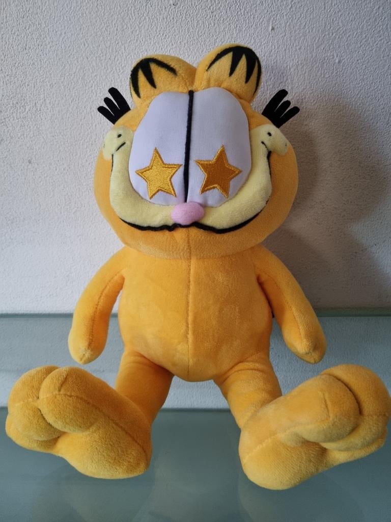 Orig, Nickelodeon, GARFIELD"STEROGEN",37cm,Label2024,Nieuw!, Verzamelen, Stripfiguren, Ophalen of Verzenden, Garfield, Nieuw, Overige typen