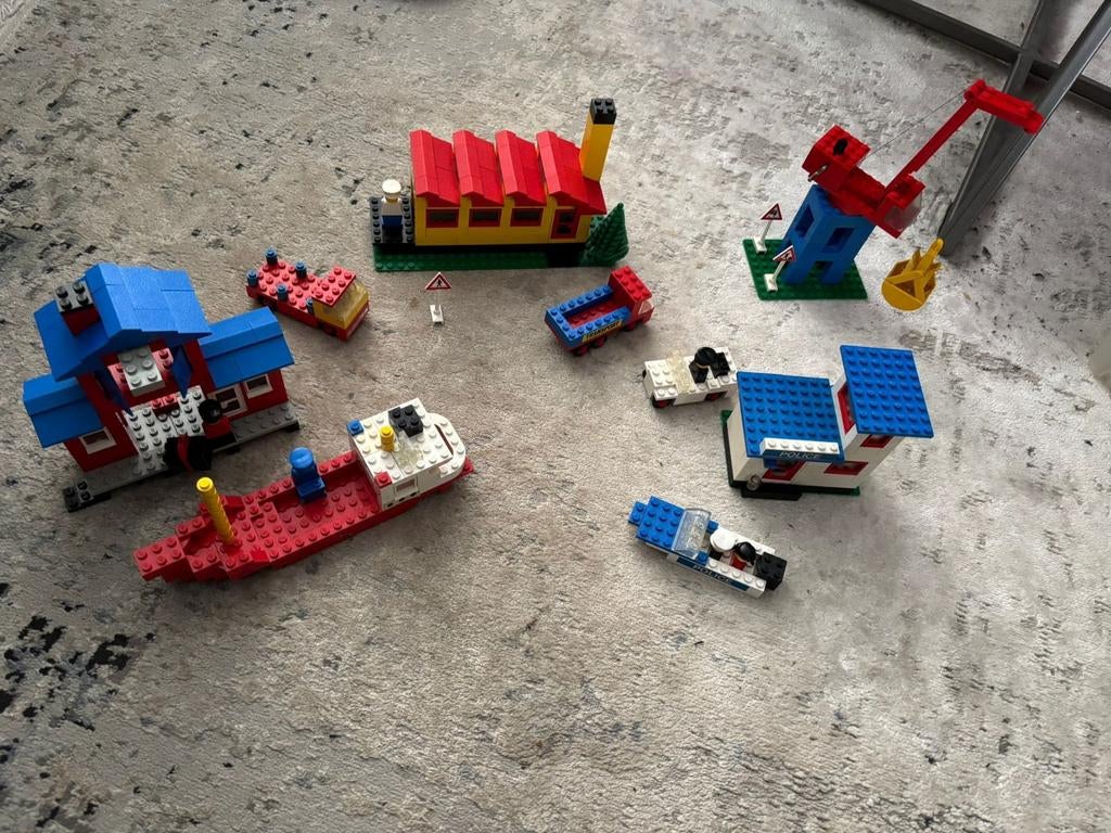 Lego Legoland set 364-1 Harbour Scene 100% compleet, Ophalen of Verzenden, Gebruikt