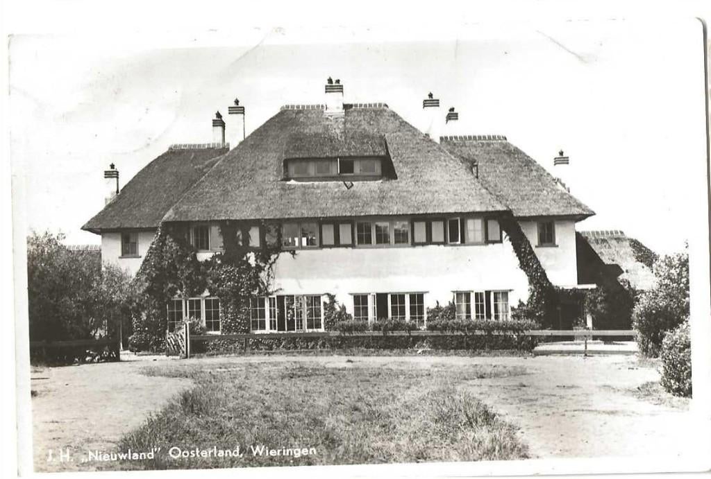 Par-256   Wieringen, Verzenden, 1940 tot 1960, Gelopen, Noord-Holland