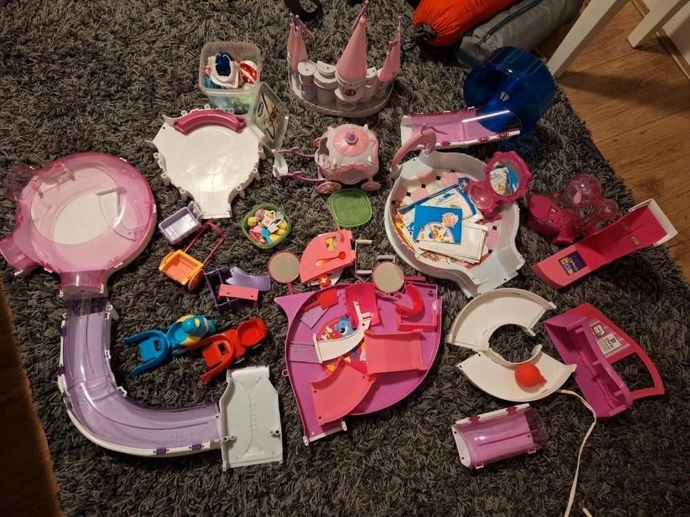 Zhu Zhu Pets Mega Set: Kasteel, Koets, Banen & 8 Hamsters, Ophalen of Verzenden, Jongen of Meisje