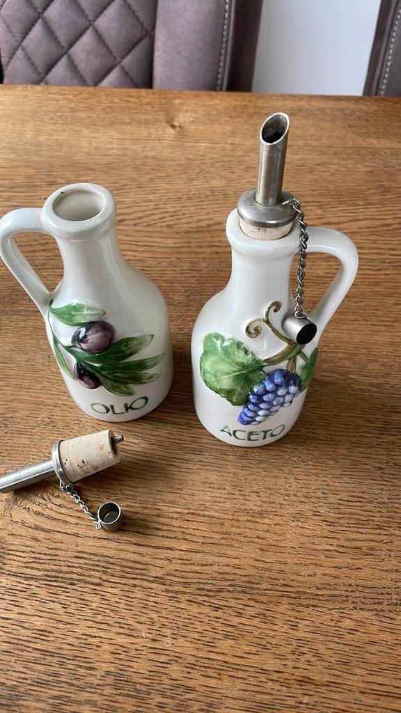 Olie en azijn  flesje, Antiek en Kunst, Ophalen of Verzenden