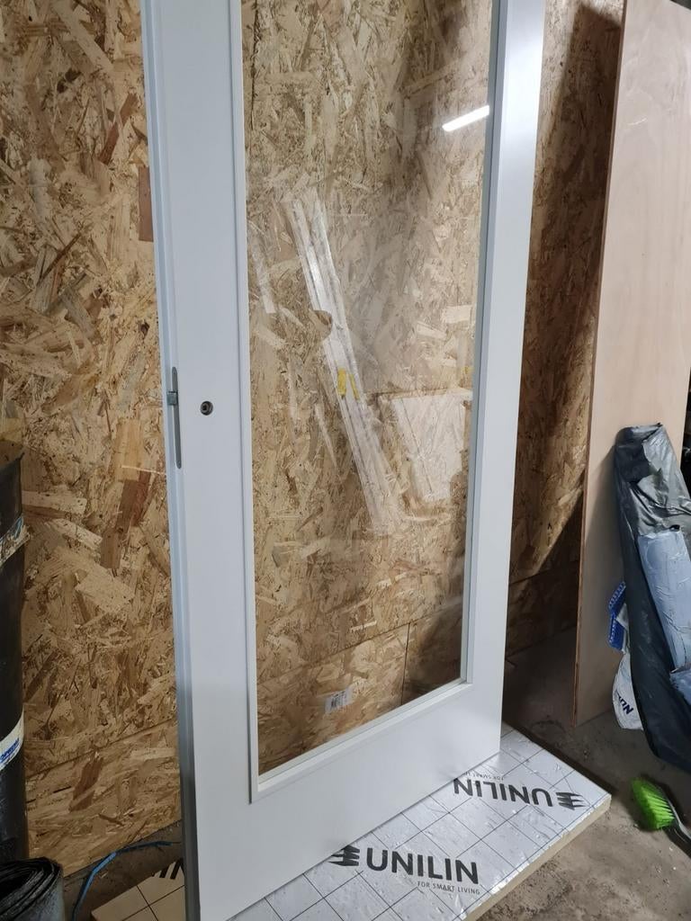 Te koop nieuwe opdek deur met glas, Ophalen, Binnendeur, Nieuw, Glas