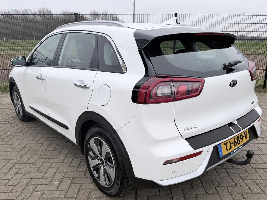 Kia Niro 1.6 GDi Hybrid DynamicLine | 1ste eigenaar |Camera, Gebruikt, Leder en Stof, Wit, Origineel Nederlands