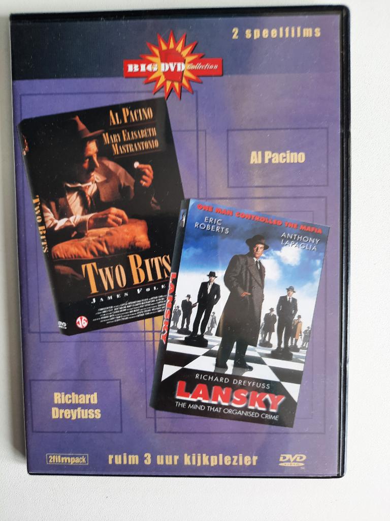 DVD met 2 films, Two Bits en Lansky, Ophalen of Verzenden, Zo goed als nieuw