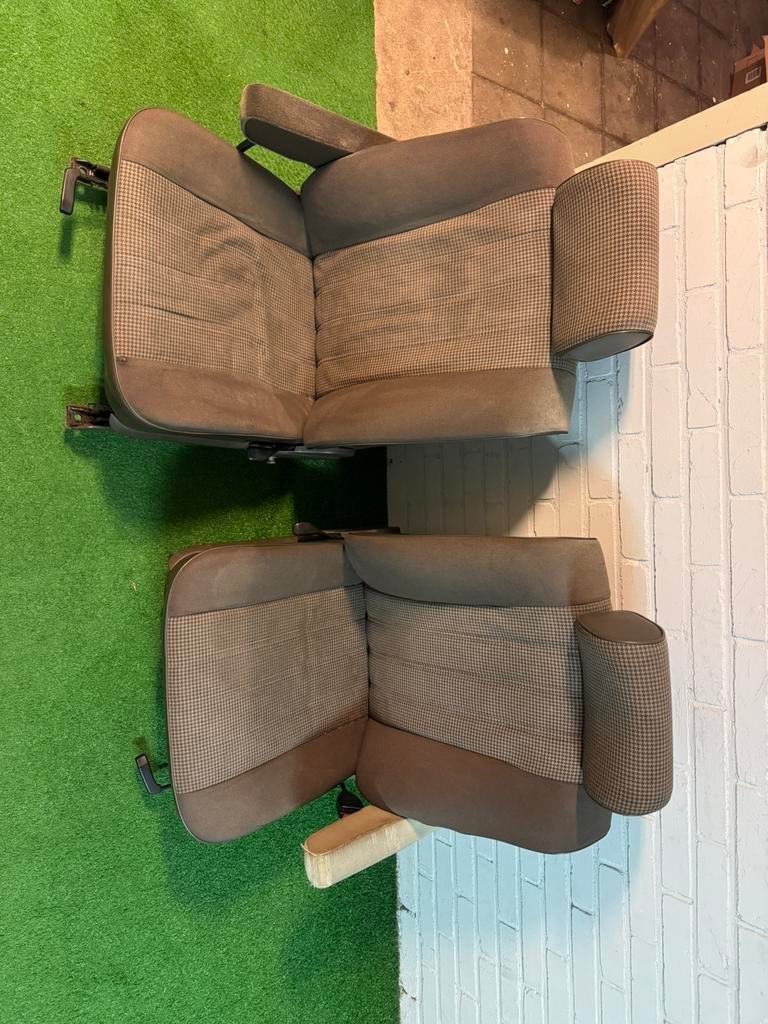 BMW E28 nutria bruin voorstoelen, Ophalen, Gebruikt, BMW