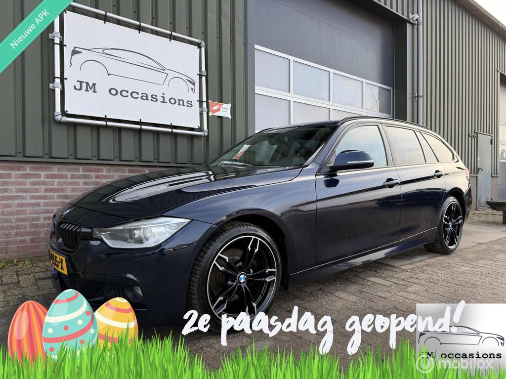 BMW 3-serie Touring 320d High Executive|Leder|Xenon|CarPlay|, Achterwielaandrijving, 4 cilinders, Blauw, Leder