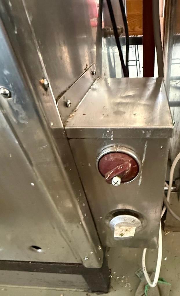 Authentiek Jordense 6-pits gasfornuis,oven en warmhoudplaat, Ophalen, Gebruikt, Warmhoudplaat, 60 cm of meer