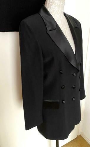 Markwald jasje/colbert met bijp.rok maat 38[v], Kleding | Dames, Maat 38/40 (M), Zwart, Ophalen of Verzenden, Zo goed als nieuw