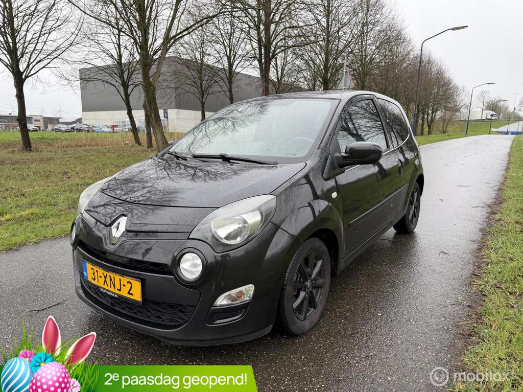Renault Twingo 1.2 16V Collection*NEW APK 02/27*AIRCO*CRUISE, Voorwielaandrijving, Gebruikt, Zwart, 4 cilinders