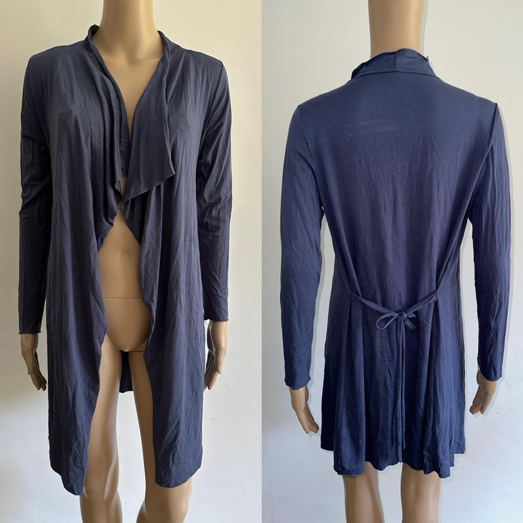 Dames kaftan lange jurk vest blauw jas jasje kimono top S M, Kleding | Dames, Ophalen of Verzenden, Nieuw, Maat 38/40 (M), Blauw