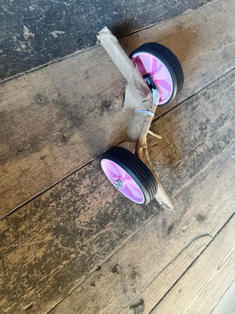 Roze zijwieltjes voor kinderfiets, Fietsen en Brommers, Fietsaccessoires | Overige Fietsaccessoires, Ophalen of Verzenden, Nieuw