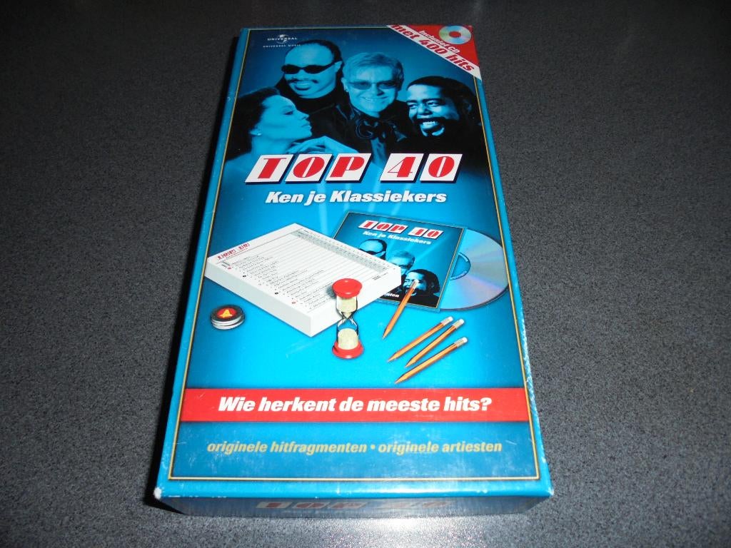 Spel top 40, Vijf spelers of meer, Ophalen of Verzenden, Zo goed als nieuw, Universal Music