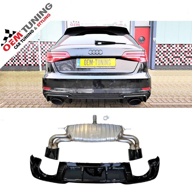 Diffuser in RS look, geschikt voor Audi A3 8V  S‑Line, Ophalen of Verzenden