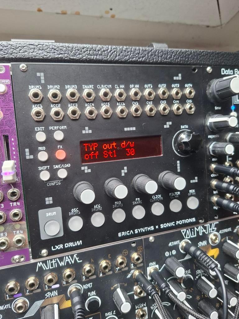 Erica Synths LXR Drum module, Ophalen of Verzenden