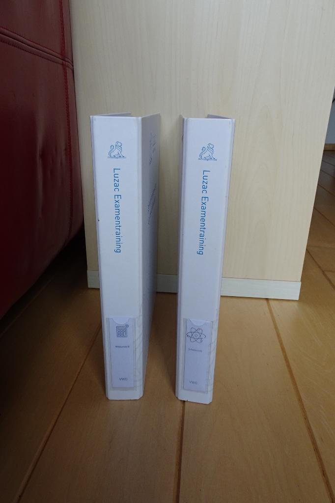 Examentrainers Luzac VWO Wiskunde B en Scheikunde, Boeken, Schoolboeken, Ophalen of Verzenden, VWO, Overige vakken