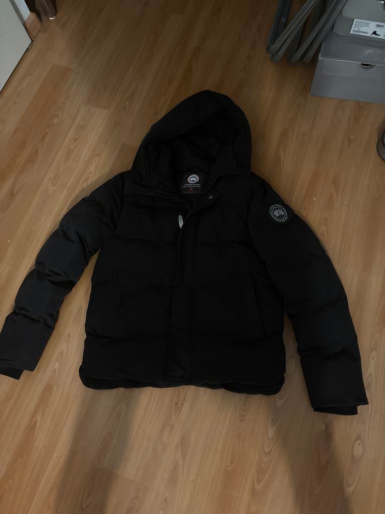 Canada Goose jas maat S, Ophalen of Verzenden, Gedragen, Maat 36 (S), Zwart