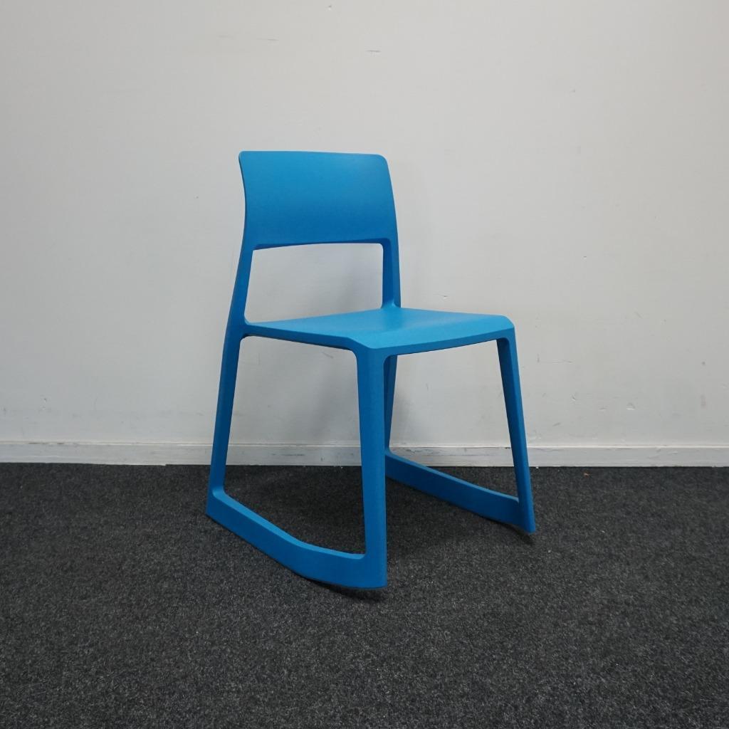 Vitra Tip Ton Chair Design Stoelen | Schommelstoelen | Blauw, Huis en Inrichting, Stoelen, Kunststof, Gebruikt, -, Blauw