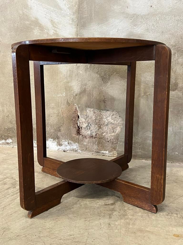 Art Deco bijzettafel Amsterdamse School, Ophalen