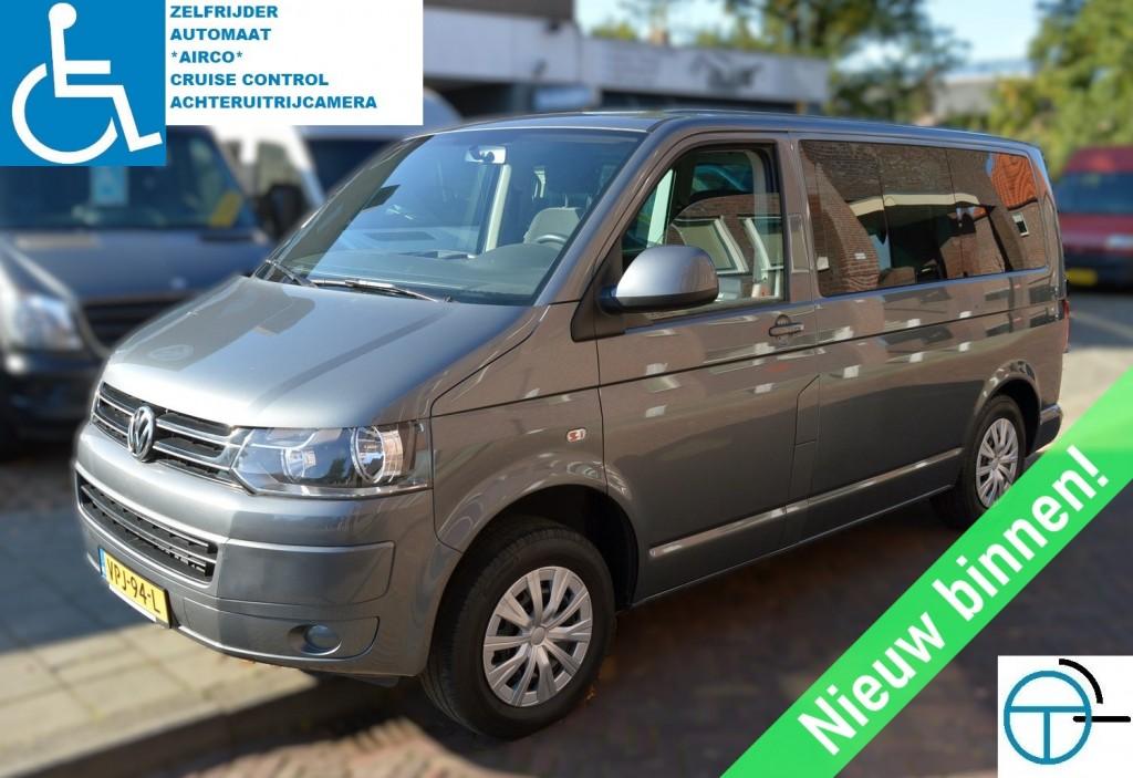 Volkswagen CARAVELLE ROLSTOELBUS  ZELFRIJDER  AUTOMAAT  AIRC, Auto's, 2333 kg, Volkswagen, 2500 kg, Bedrijf