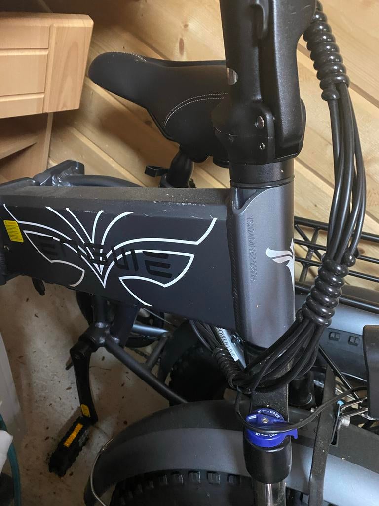 Engwe EP 2 PRO - VOUWFIETS - Zwart, 20 inch of meer, Heren, Versnellingen, Zo goed als nieuw