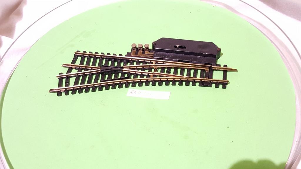 Lima H0 3051 E elektrische wissel links, Gebruikt, Gelijkstroom, Rails, Ophalen of Verzenden