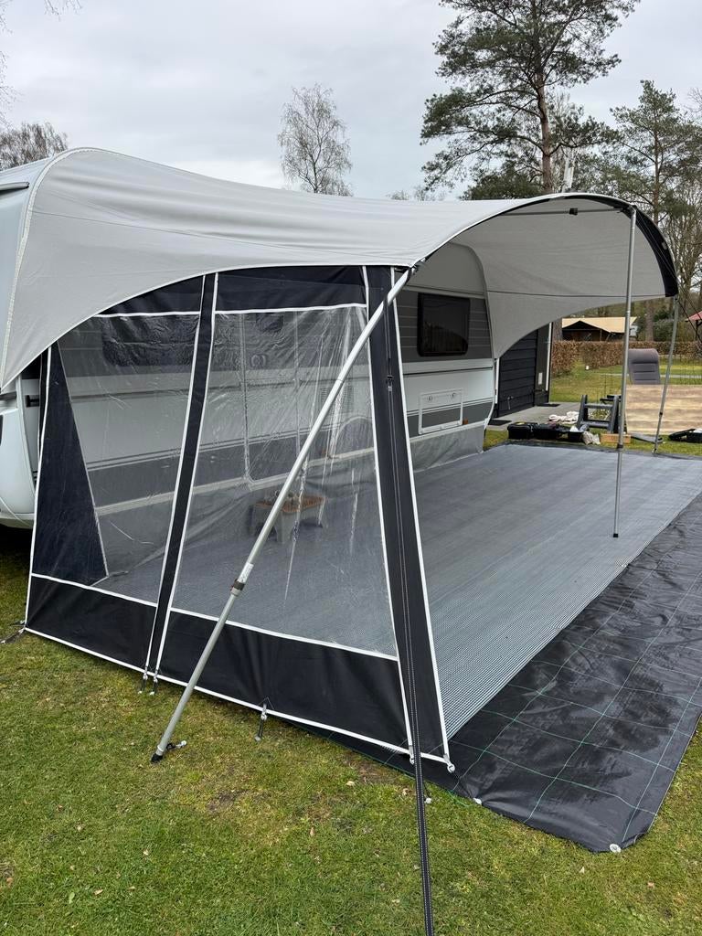 ZGAN Unico Torino maat 14 Luifel met 2 zijwanden, Caravans en Kamperen, Ophalen of Verzenden, Zo goed als nieuw