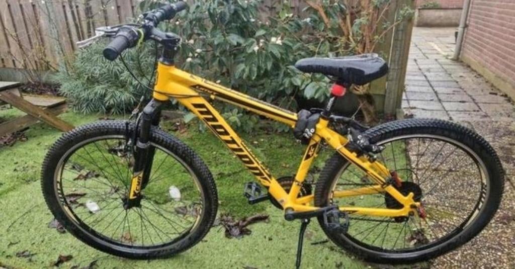 Nog zeer mooie stoere gele mountainbike. 26 inch, Fietsen en Brommers, Ophalen of Verzenden, Zo goed als nieuw, 26 inch of meer