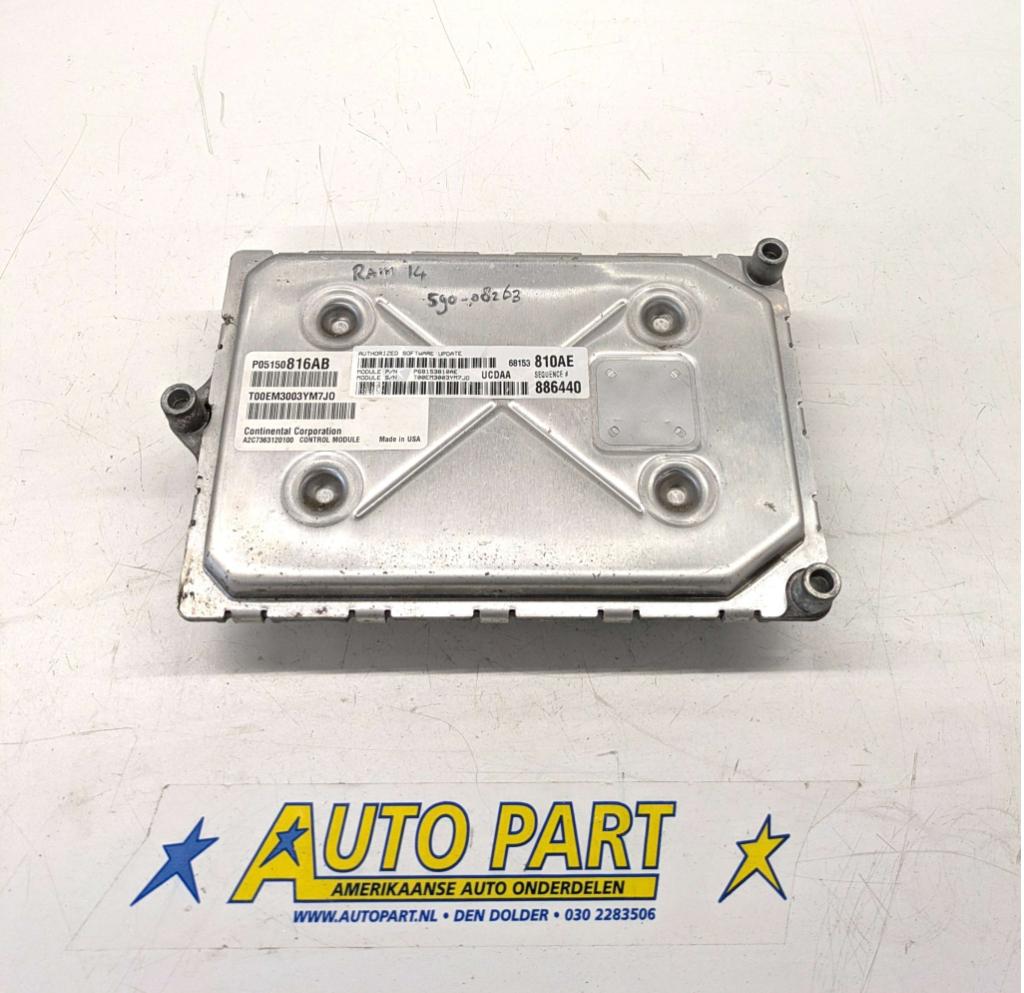 Dodge Ram 5.7ltr 8speed motor computer 2014, Gebruikt, Ophalen of Verzenden, Jeep, PO Box 21-8004 | Auburn Hills, MI 48321-8004